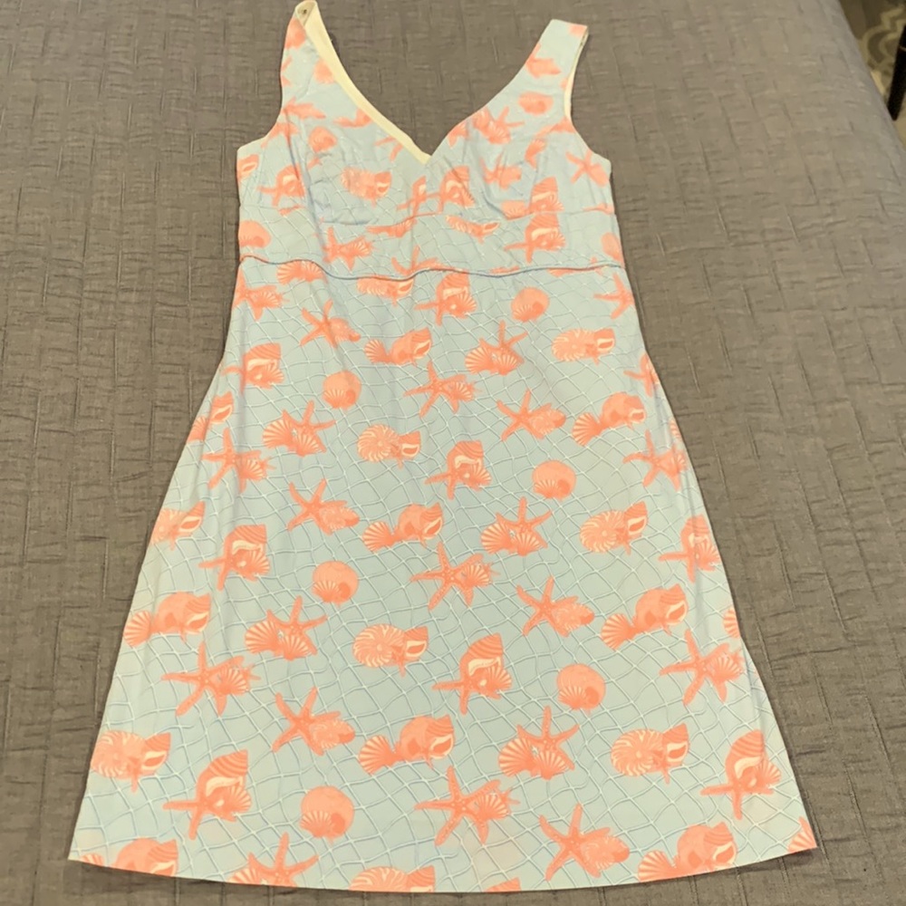Shell print Vineyard Vines dress